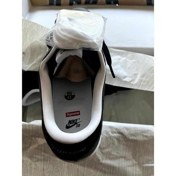 Nike Supreme SB Tennis Classic Black/White Size 9.5 Mens Dead Stock NIB Lot main image 9